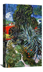 Doctor Gachet s Garden in Auvers Canvas Art