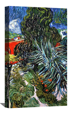 Doctor Gachet s Garden in Auvers Canvas Art
