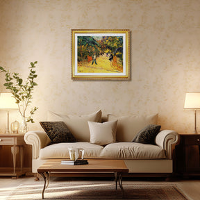 Vincent Van Gogh Entrance To Park Wall Art Van Gogh Poster