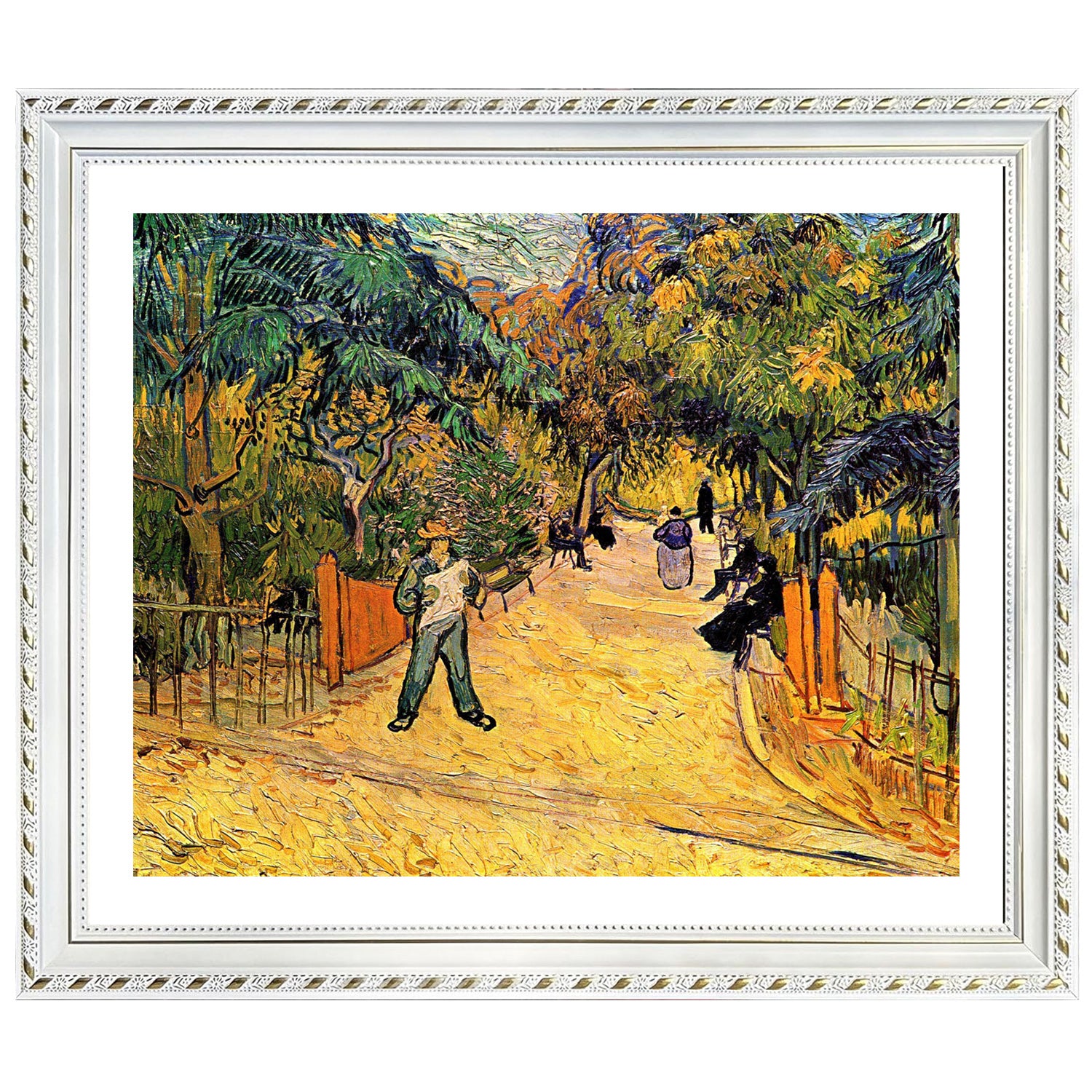 Vincent Van Gogh Entrance To Park Wall Art Van Gogh Poster