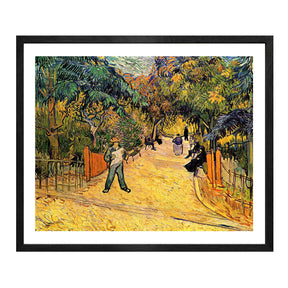 Van Gogh Art Lane In Garden