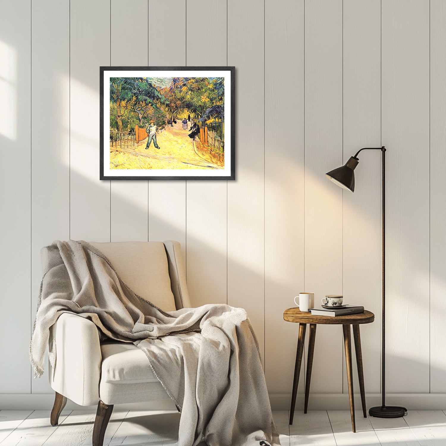 Vincent Van Gogh Entrance To Park Wall Art Van Gogh Poster