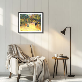 Vincent Van Gogh Entrance To Park Wall Art Van Gogh Poster