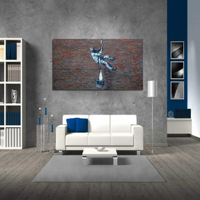 Escaping Prisoner Canvas Art