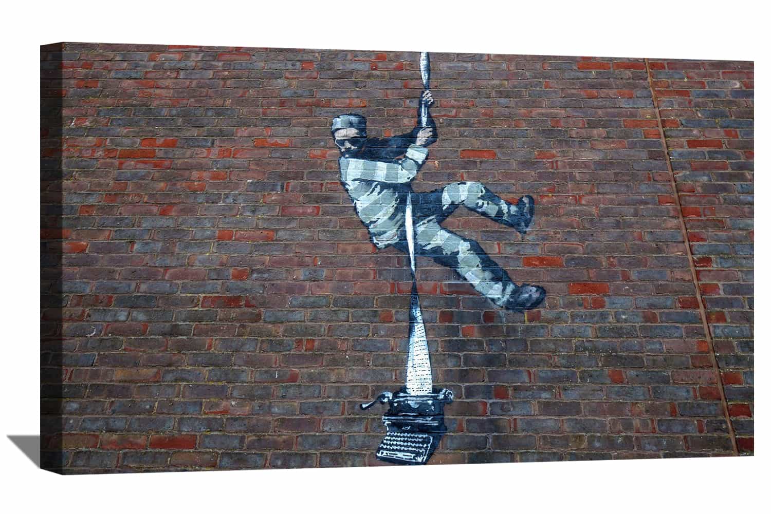 Escaping Prisoner Canvas Art