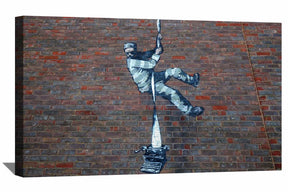 Escaping Prisoner Canvas Art