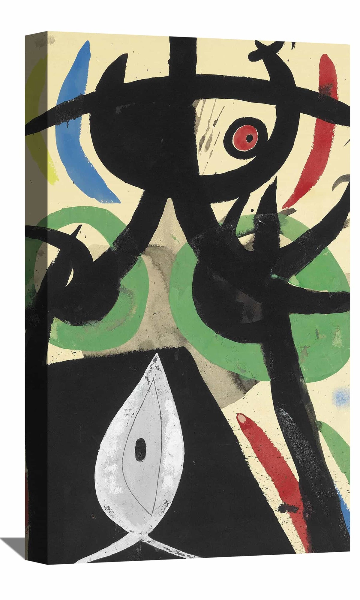 The Woman Canvas Art