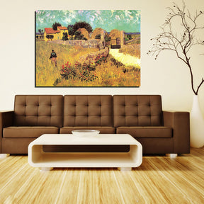 Farmhouse in Provence Canvas Art