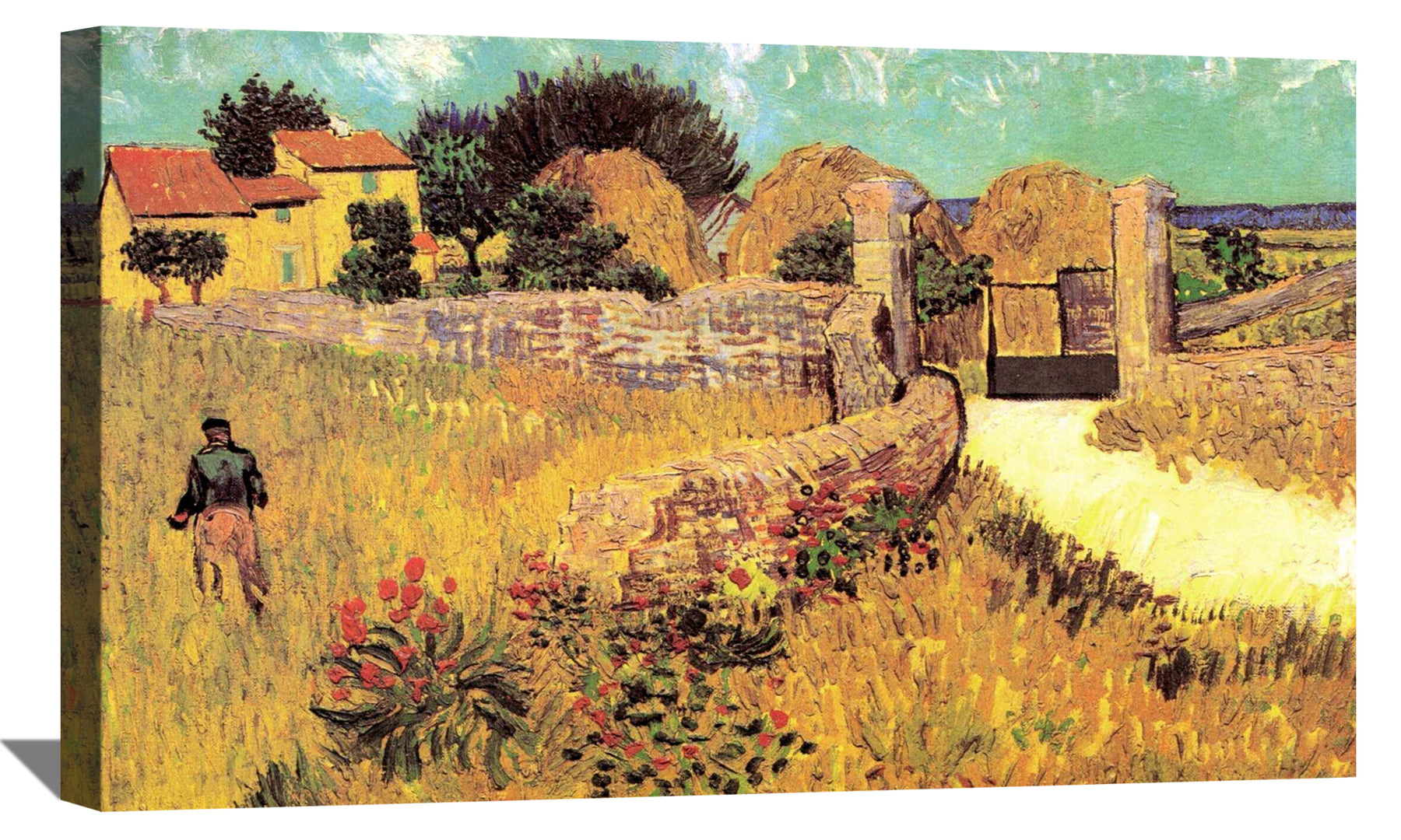 Farmhouse in Provence Canvas Art