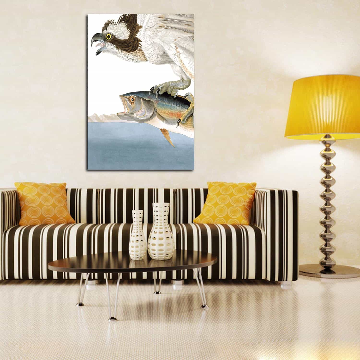 Fish Hawk Canvas Art