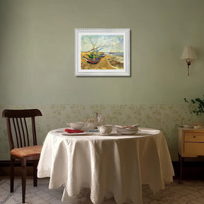 Vincent Van Gogh Fishing Boats Wall Art Van Gogh Poster