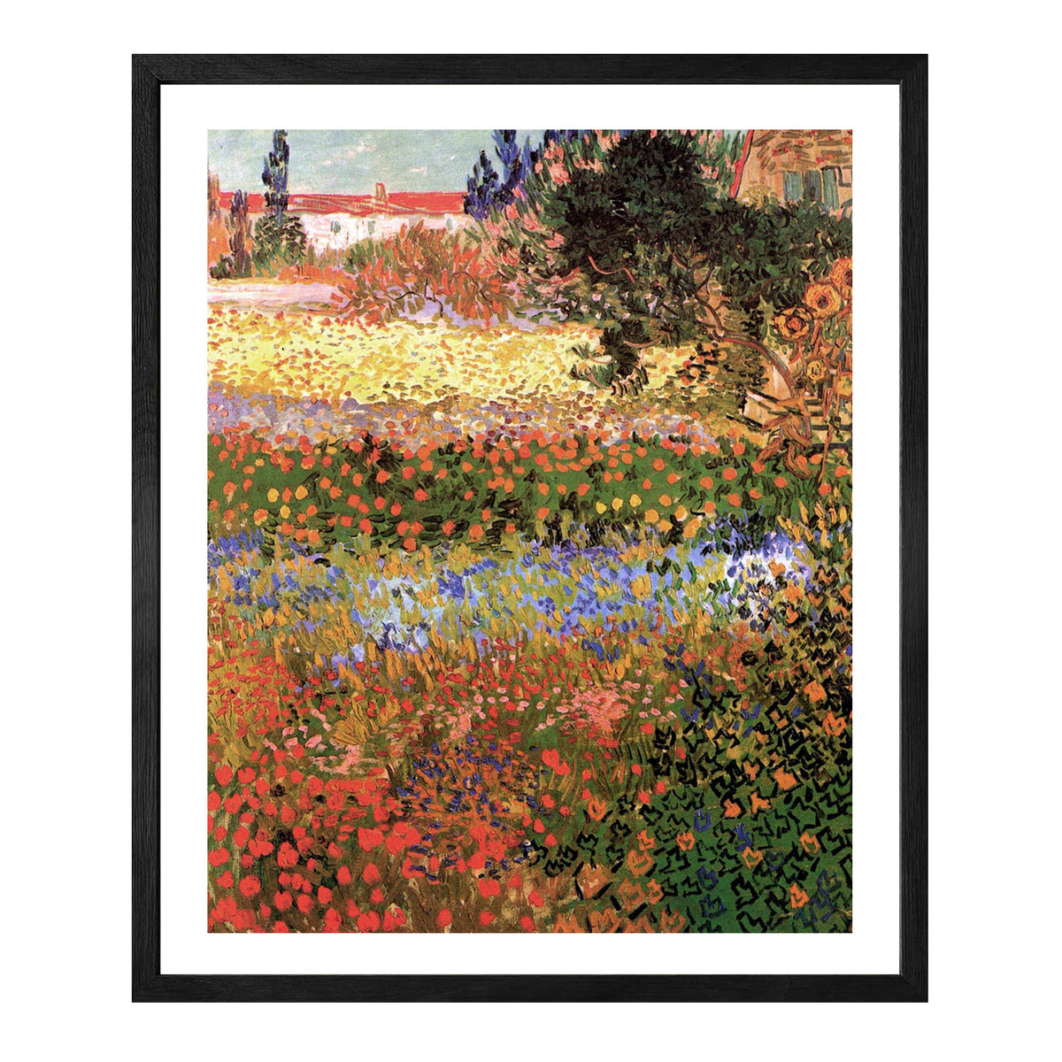 Van Gogh Art Lane In Garden