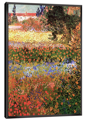 Flowering Garden Canvas Art