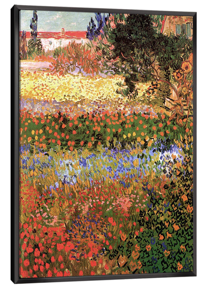 Flowering Garden Canvas Art
