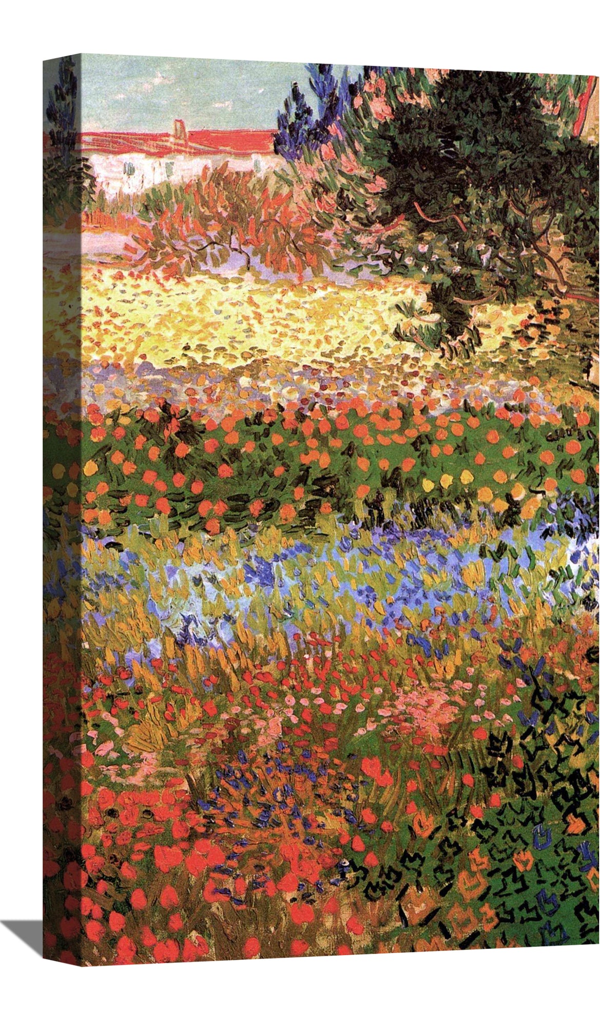 Flowering Garden Canvas Art