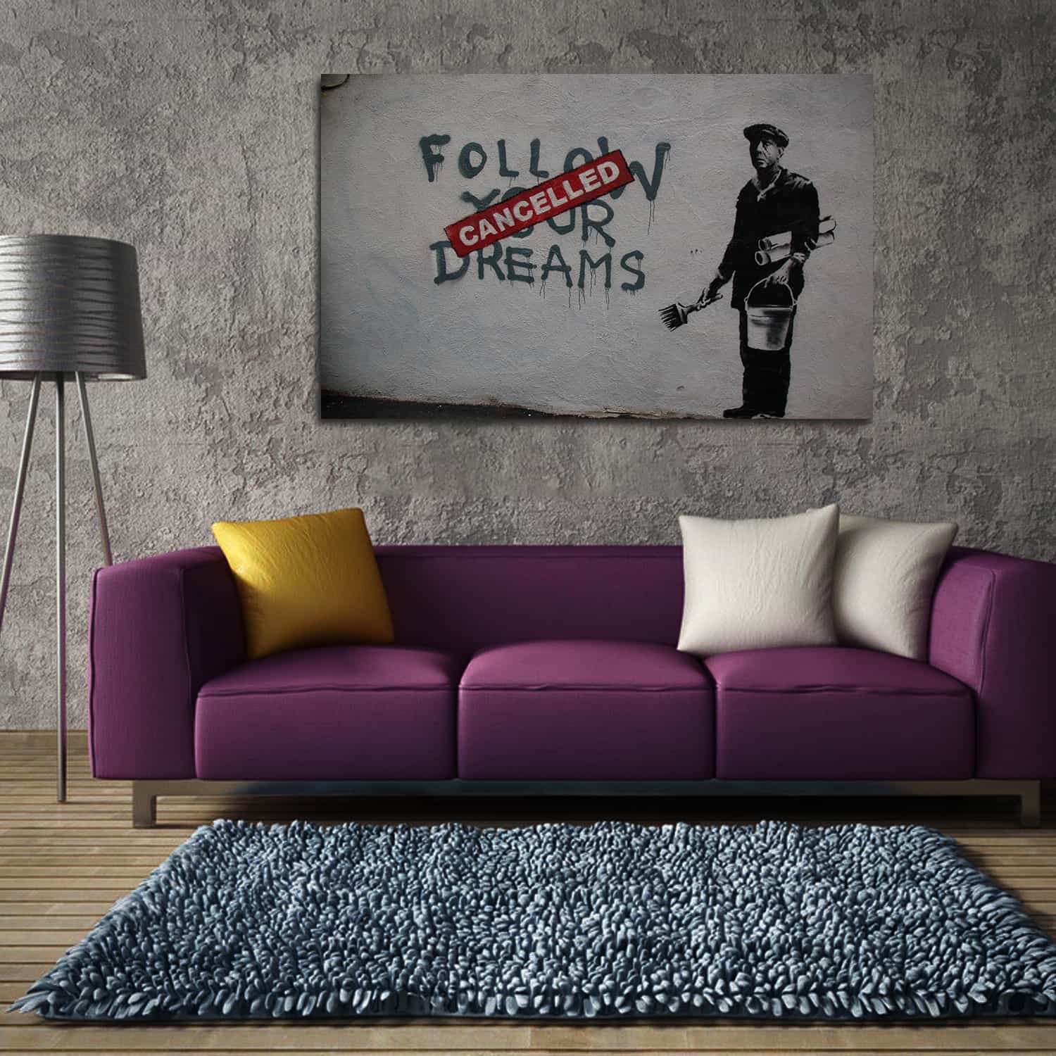 Follow Your Dreams Canvas Art