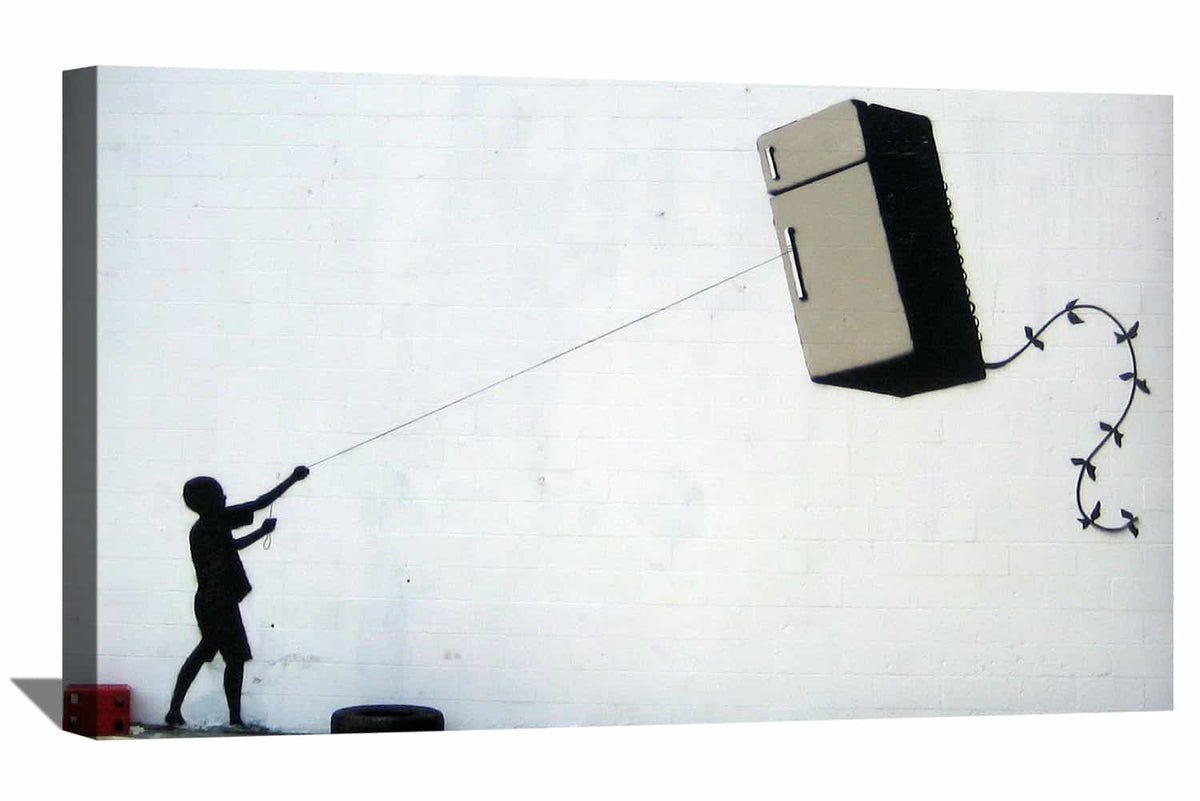 Fridge Kite Canvas Art