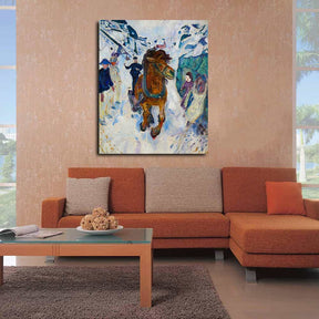 Galloping Horse Canvas Art
