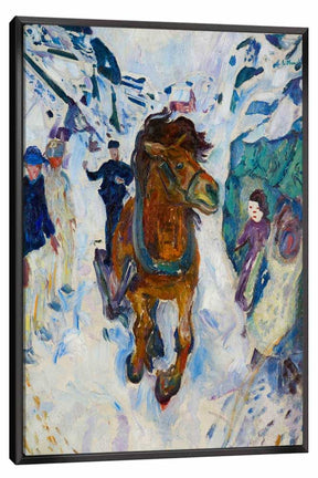 Galloping Horse Canvas Art