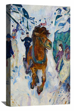 Galloping Horse Canvas Art