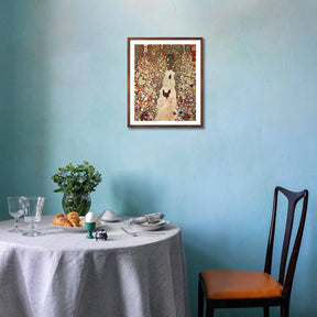 Gustav Klimt Wall Art Garden With Roosters Poster Framed Klimt Art