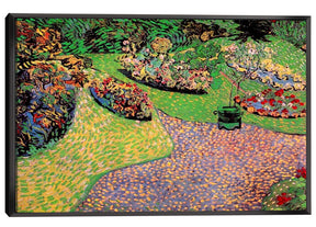 Garden in Auvers Canvas Art