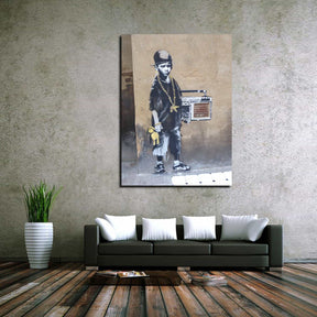 Ghetto Boy Canvas Art