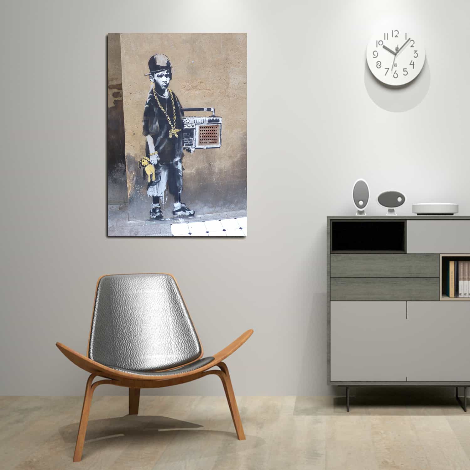 Ghetto Boy Canvas Art