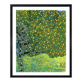 Gustav Klimt Wall Art Golden Apple Tree Poster Framed Klimt Art