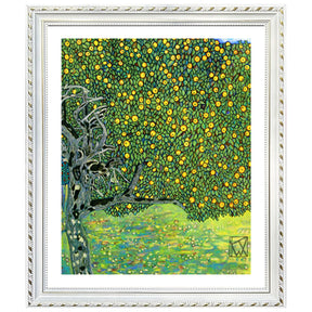 Gustav Klimt Wall Art Golden Apple Tree Poster Framed Klimt Art