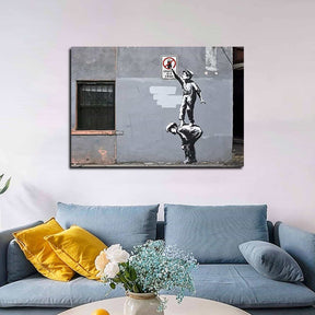 Graffiti Is A Crime Canvas Art