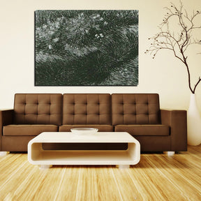 Grass and Butterflies Canvas Art