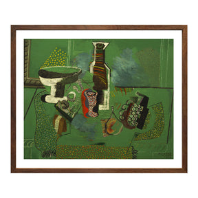 Pablo Picasso Wall Art Green Still Life Poster Framed Art