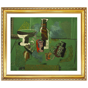 Pablo Picasso Wall Art Green Still Life Poster Framed Art
