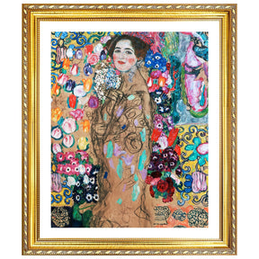 Gustav Klimt Wall Art Maria Munk Poster Framed Klimt Art