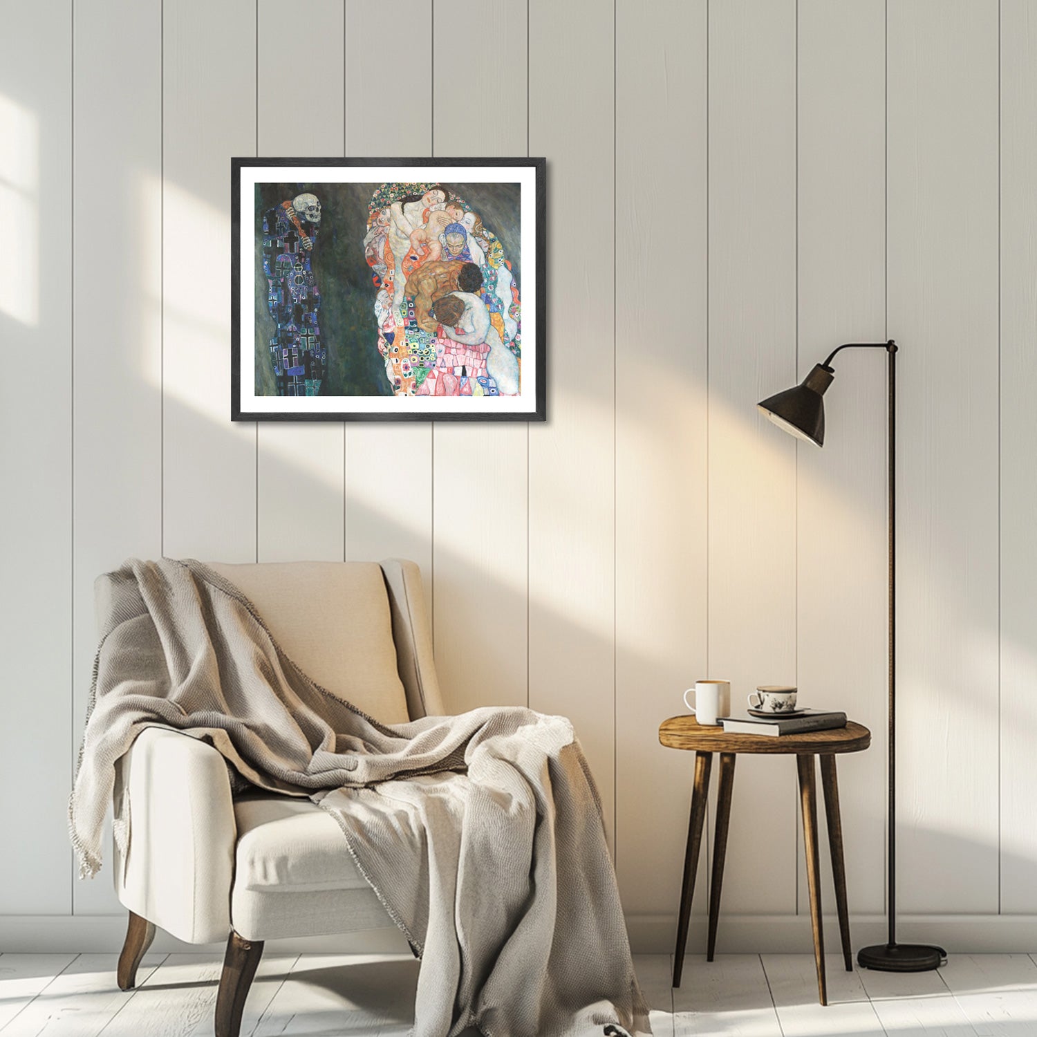 Gustav Klimt Wall Art Death And Life Poster Framed Klimt Art