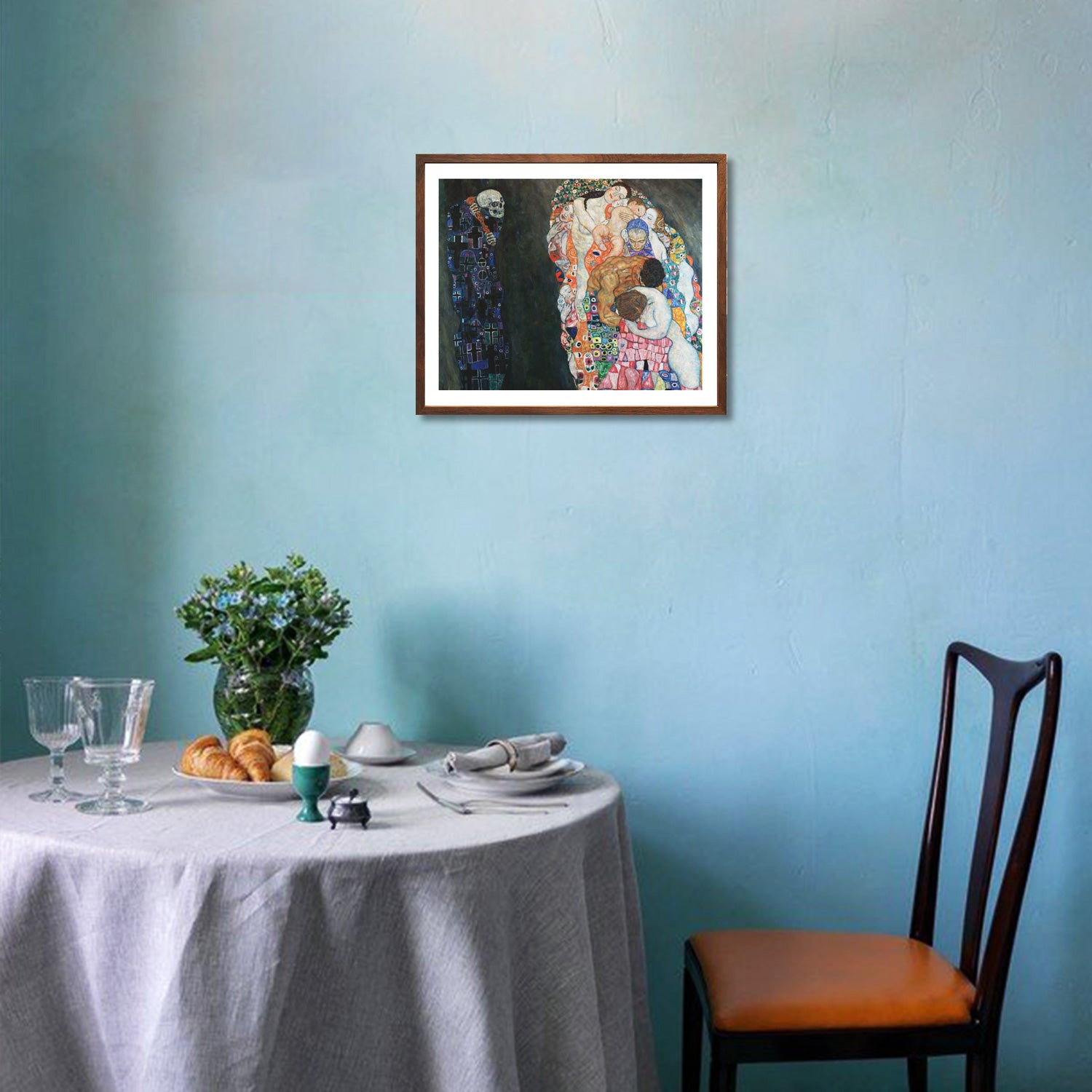 Gustav Klimt Wall Art Death And Life Poster Framed Klimt Art