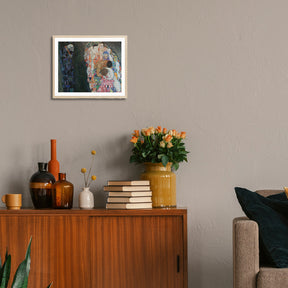 Gustav Klimt Wall Art Death And Life Poster Framed Klimt Art