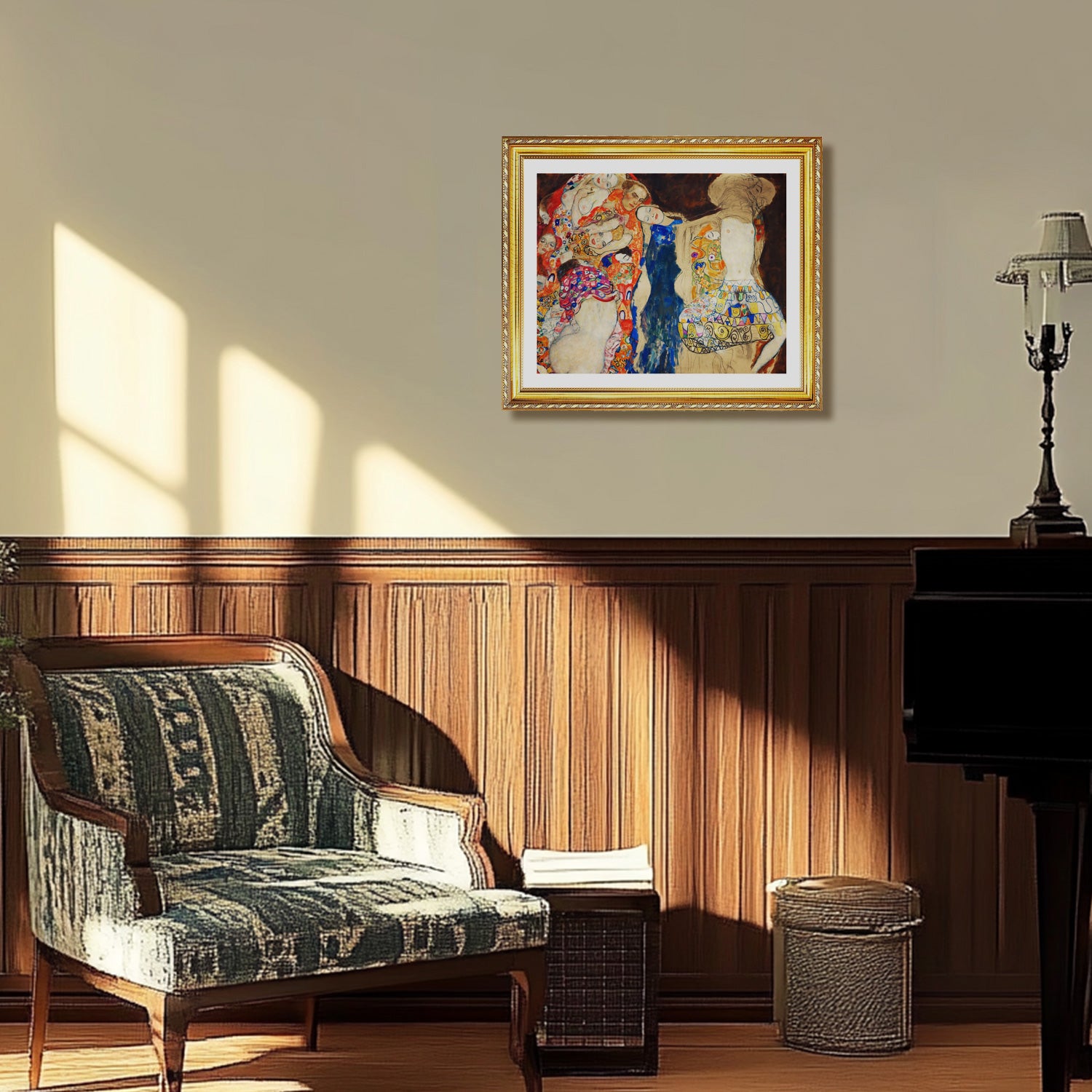 Gustav Klimt Wall Art The Bride Poster Framed Klimt Art