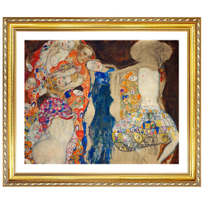 Gustav Klimt Wall Art The Bride Poster Framed Klimt Art
