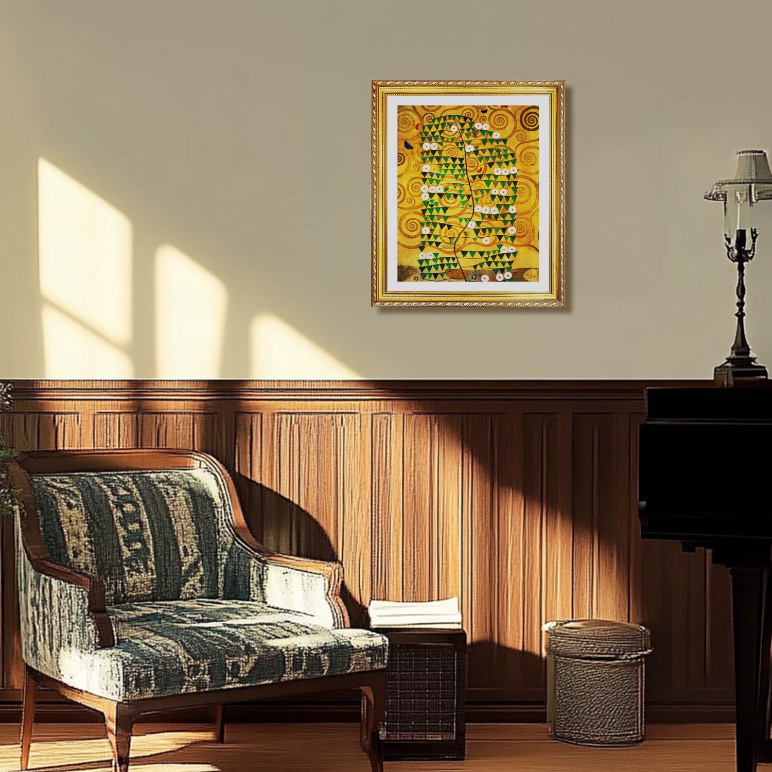 Gustav Klimt Wall Art The Tree Of Life Poster Framed Klimt Art