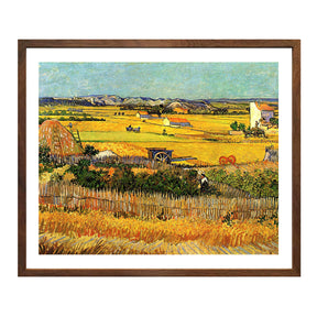 Vincent Van Gogh Harvest Wall Art Van Gogh Poster