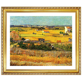 Vincent Van Gogh Harvest Wall Art Van Gogh Poster