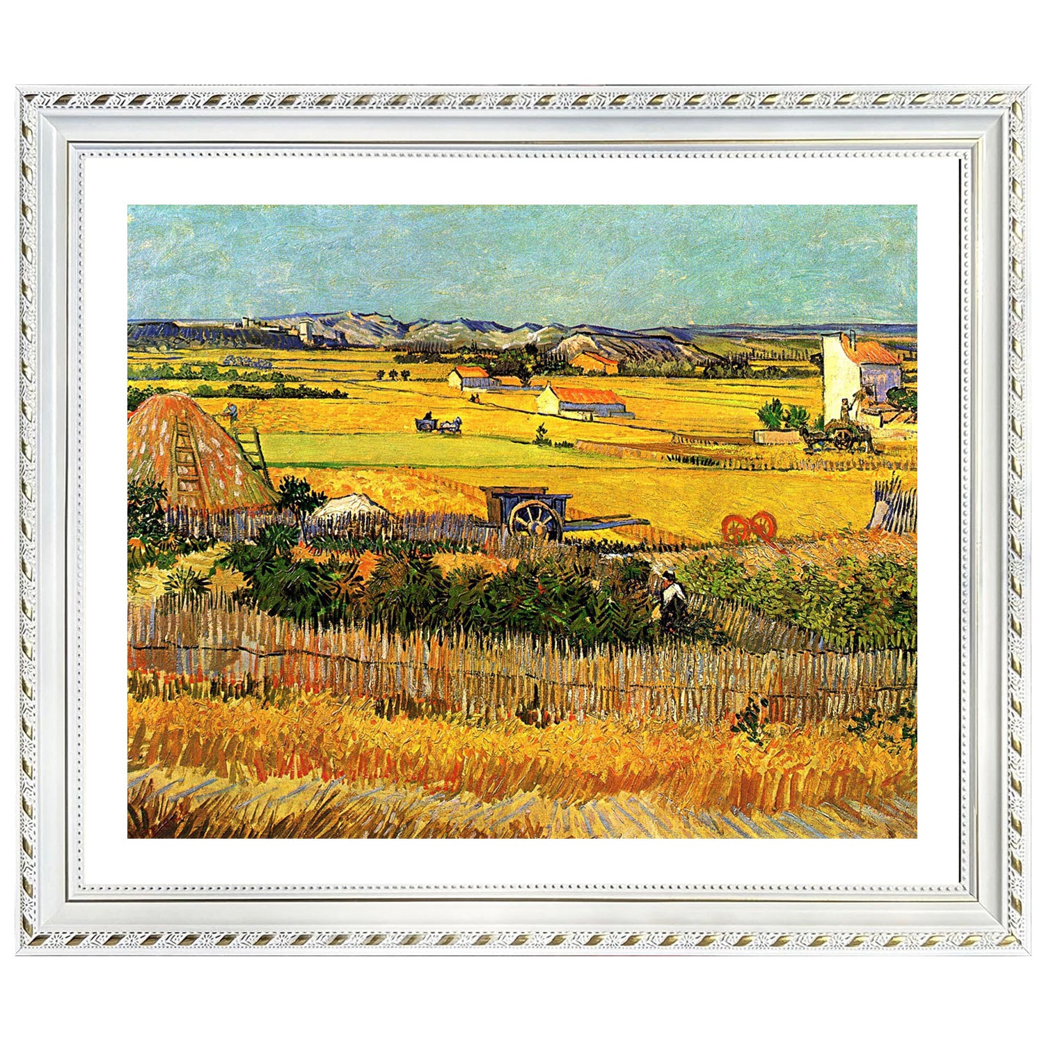 Vincent Van Gogh Harvest Wall Art Van Gogh Poster