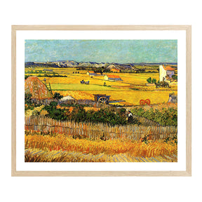 Vincent Van Gogh Harvest Wall Art Van Gogh Poster