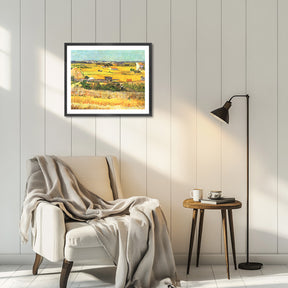 Vincent Van Gogh Harvest Wall Art Van Gogh Poster