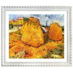Vincent Van Gogh Haystacks In Provence Wall Art Van Gogh Poster
