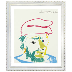 Pablo Picasso Wall Art Head Of A Man Poster Framed Art