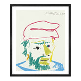Pablo Picasso Wall Art Head Of A Man Poster Framed Art