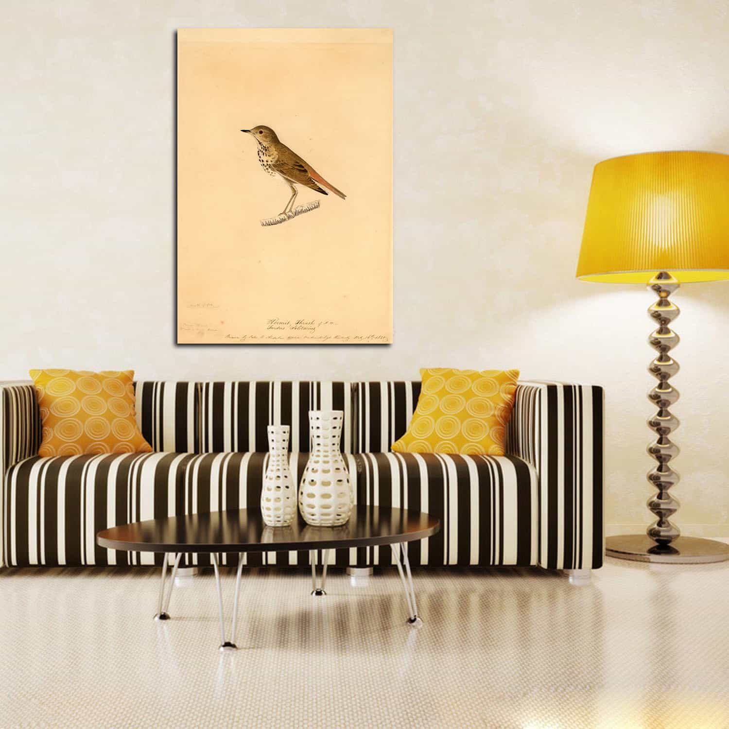 Hermit Thrush Canvas Art